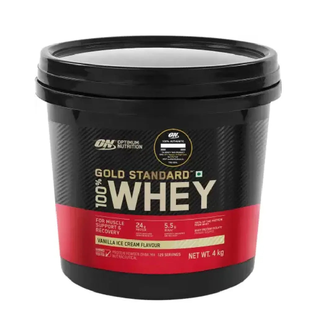 Optimum Nutrition Gold Standard 100% Whey  (Indian) Optimum Nutrition