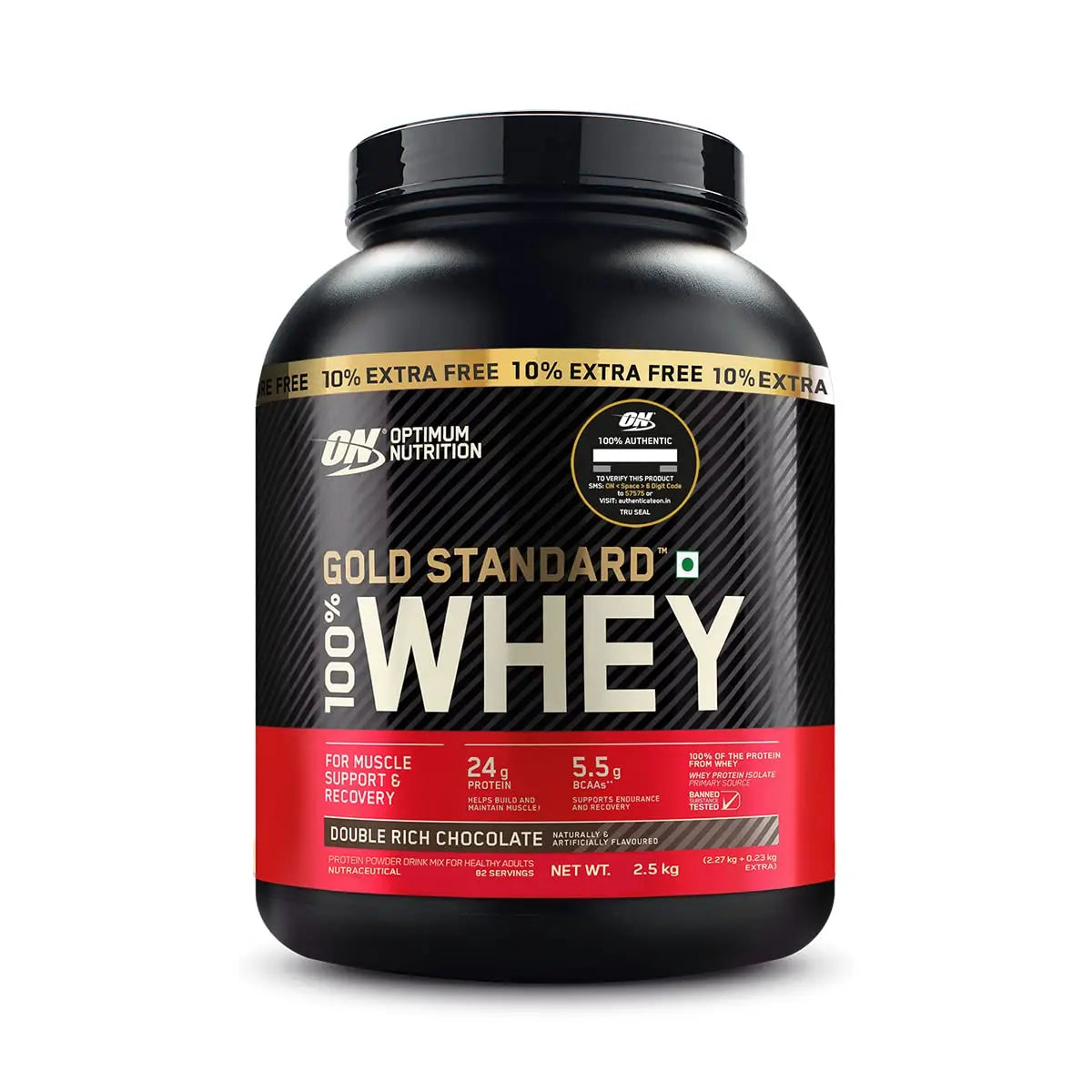 Optimum Nutrition Gold Standard 100% Whey  (Indian) Optimum Nutrition