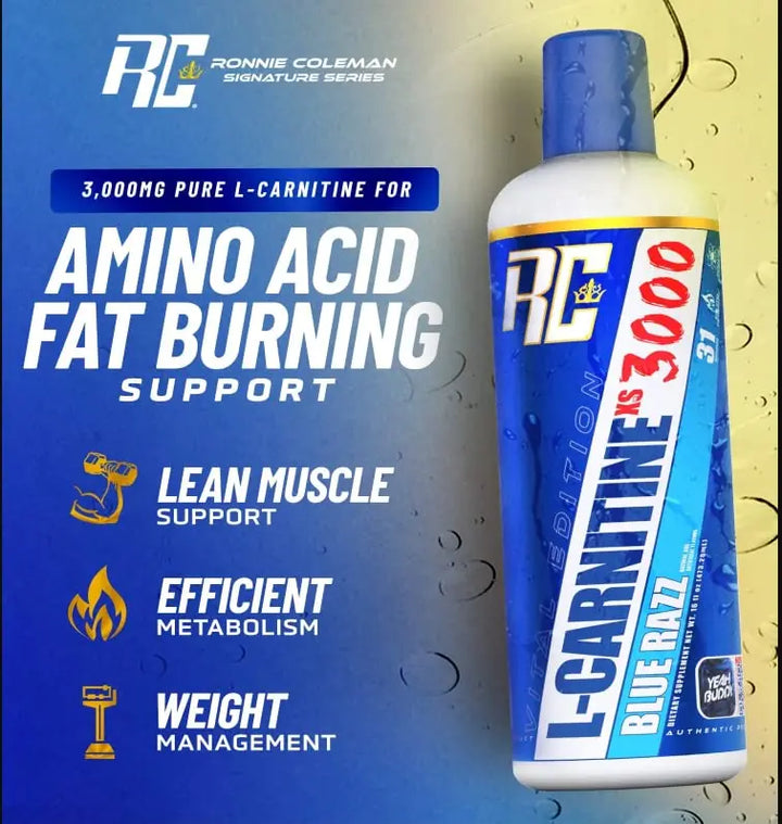 Ronnie Coleman L-Carnitine 3000 Mg Liquid - 473 ml Ronnie Coleman