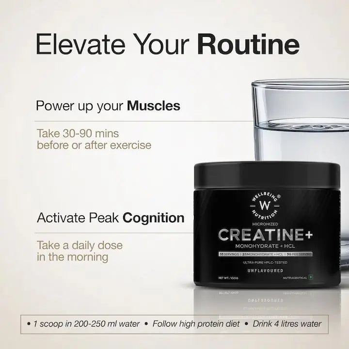 Wellbeing Nutrition Creatine Monohydrate Product vendor