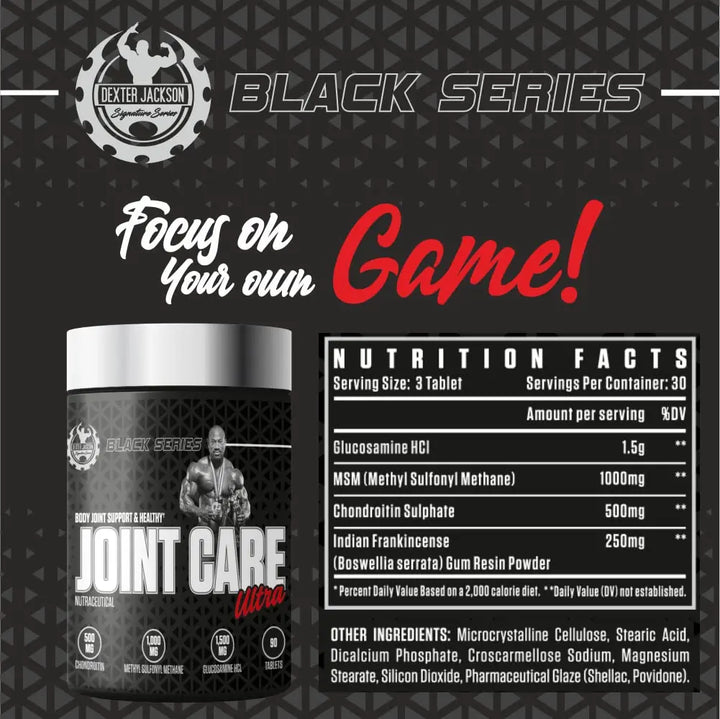 Dexter Jackson Black Series Joint Care Ultra 90 Tablets Product vendor