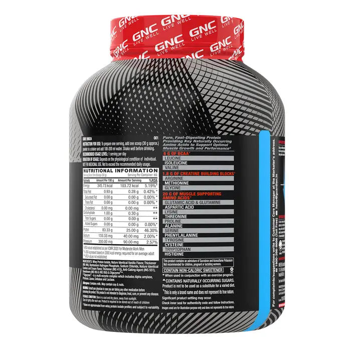 GNC AMP Pure Isolate Product vendor