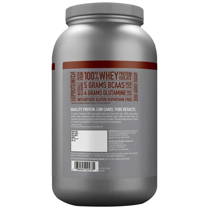 Isopure Low Carb (Indian) Product vendor