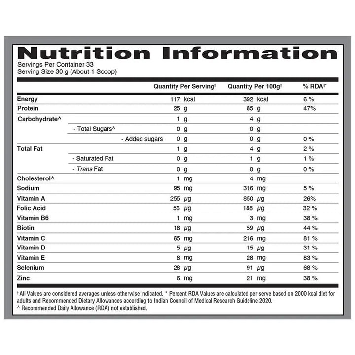 Isopure Low Carb (Indian) Product vendor