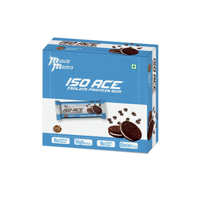 Muscle Mantra ISO ACE Isolate Protein Bar Product vendor