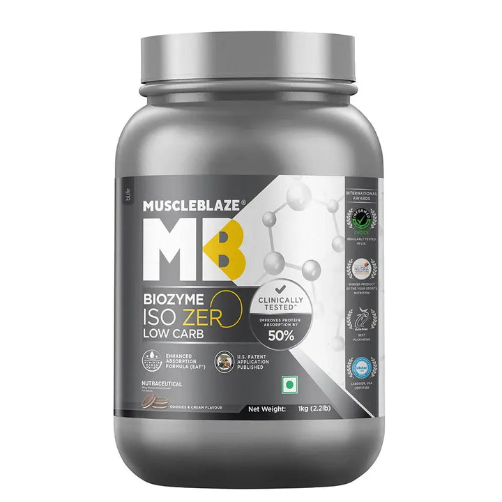 MuscleBlaze Biozyme Iso-Zero, Low/Zero Carb + MB-VITE Multivitamin - 60 Tablets Product vendor