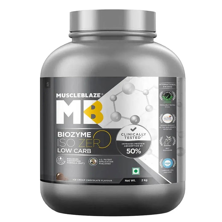 MuscleBlaze Biozyme Iso-Zero, Low/Zero Carb + MB-VITE Multivitamin - 60 Tablets Product vendor