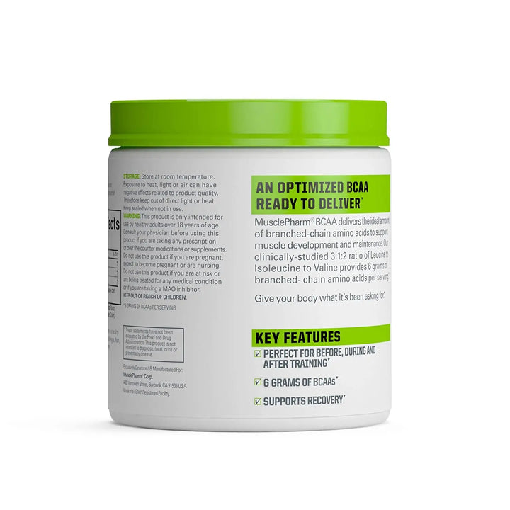 MusclePharm Essentials BCAA Powder - 30 Servings (Fruit Punch) Product vendor