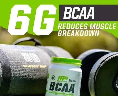 MusclePharm Essentials BCAA Powder - 30 Servings (Fruit Punch) Product vendor